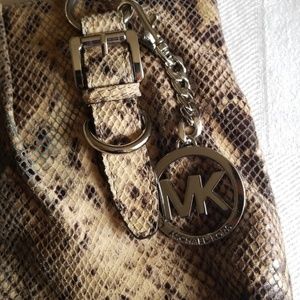 LARGE MICHAEL KORS PYTHON HANDBAG/CROSSBODY